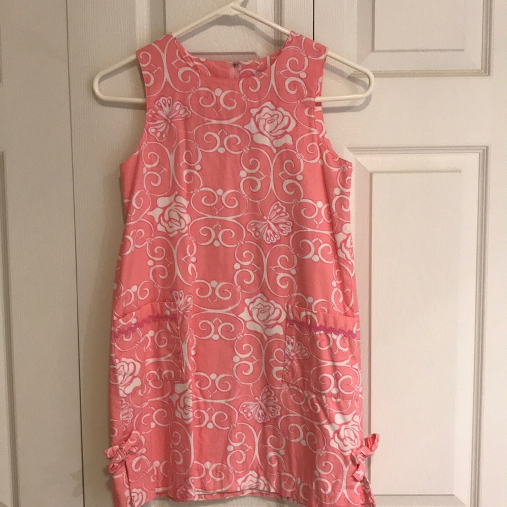 Girls Lilly Pulitzer shift dress size 10